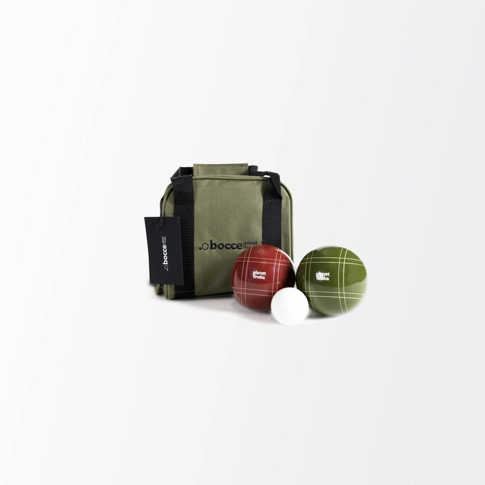 Planet Finska Premium Bocce in Travel Bag Moss Green - Elevation107