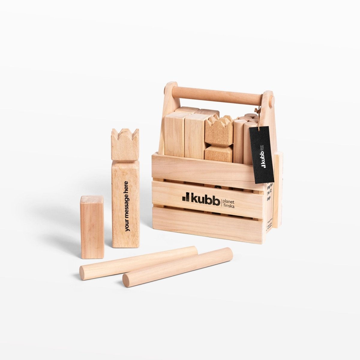 Planet Finska Kubb Original Birch - Natural Crown - Elevation107