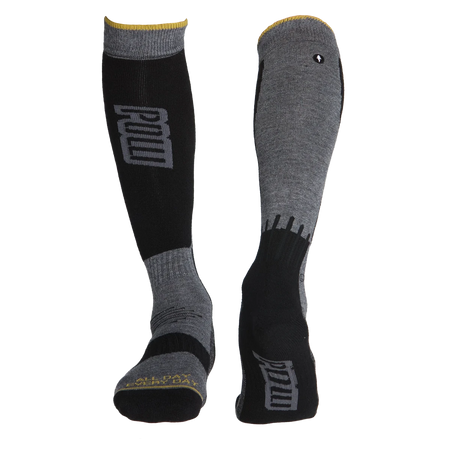 Pow Royal Socks 2026 Black - Elevation107
