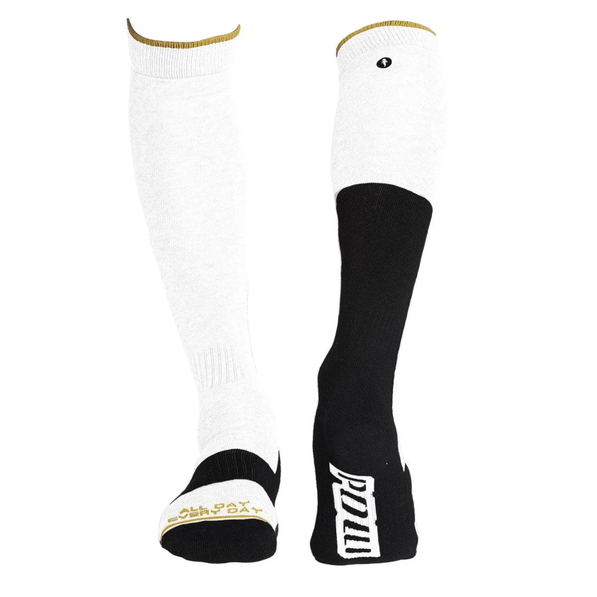 Pow All Day Socks 2026 White - Elevation107