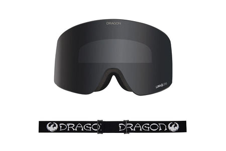 Dragon PXV Snow Goggles Classic Black / Lumalens Dark Smoke + Lumalens Light Rose - Elevation107