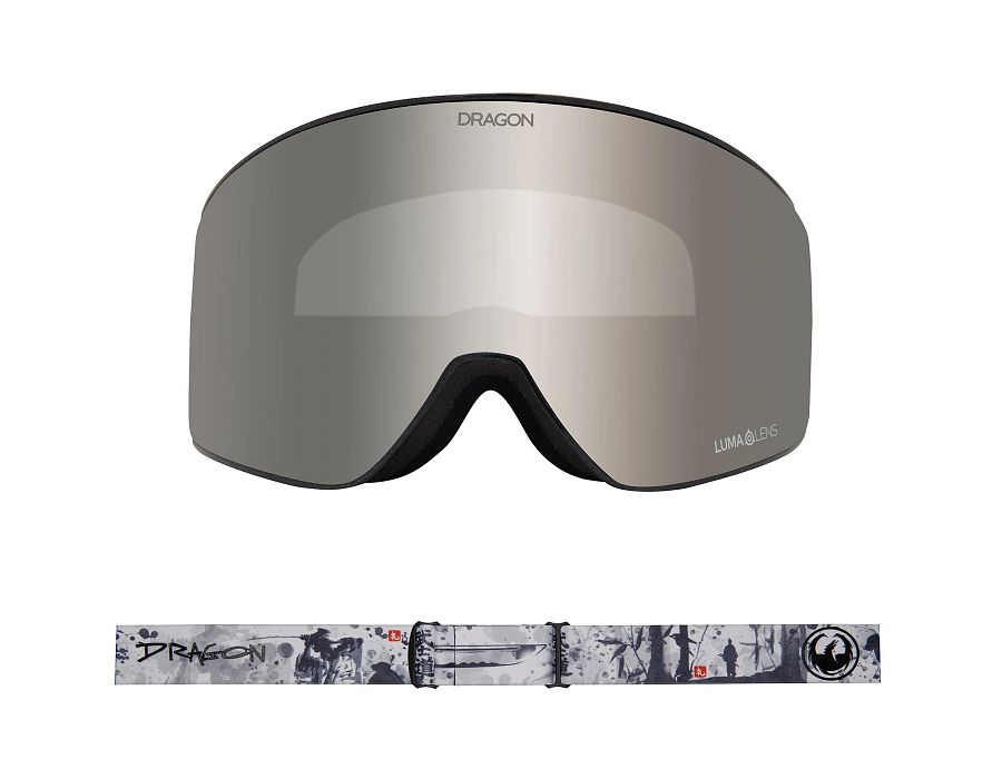 Dragon PXV2 Snow Goggles BushIdo / Lumalens Silver Ion + Lumalens Violet - Elevation107