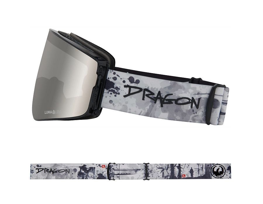 Dragon PXV2 Snow Goggles BushIdo / Lumalens Silver Ion + Lumalens Violet - Elevation107