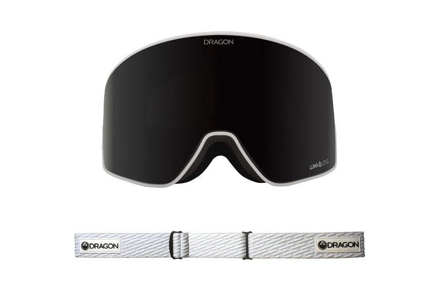 Dragon PXV2 Snow Goggles Low Bridge Blizzard / Lumalens Midnight + Lumalens Light Rose - Elevation107