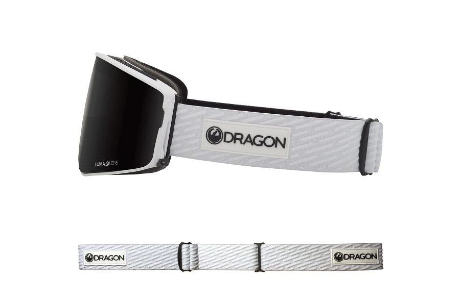 Dragon PXV2 Snow Goggles Low Bridge Blizzard / Lumalens Midnight + Lumalens Light Rose - Elevation107