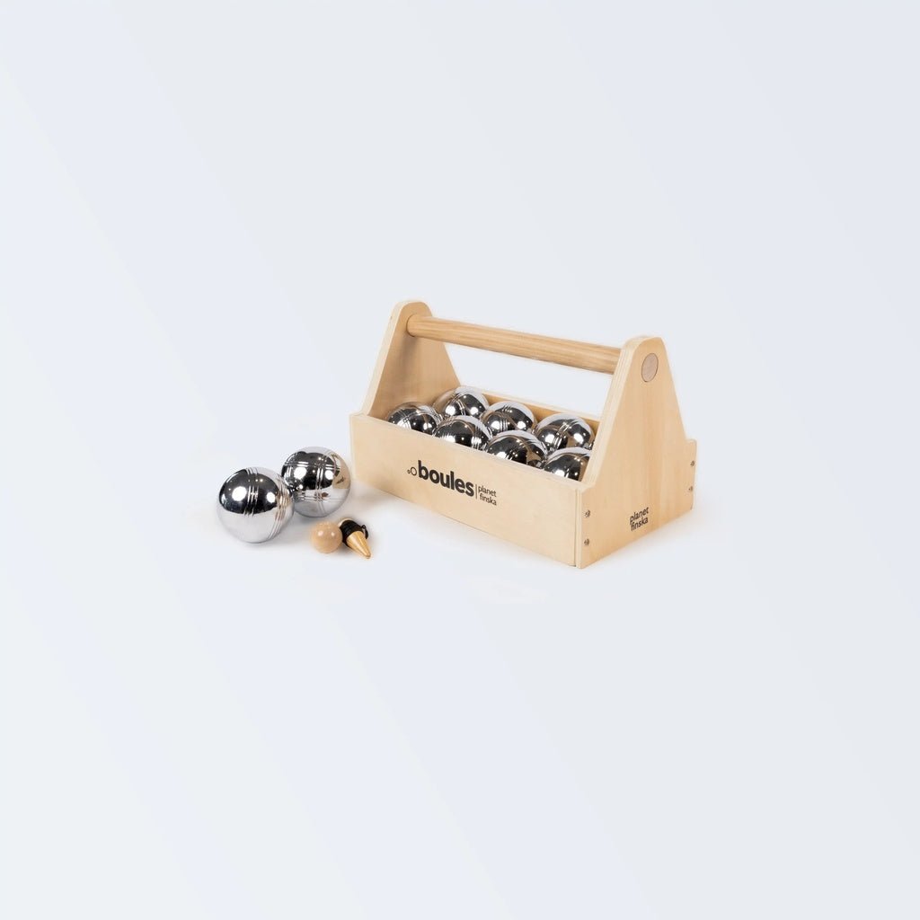 Planet Finska Premium Boules in Tool Box - Elevation107