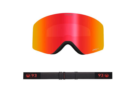 Dragon R1 OTG Snow Goggles Low Bridge 30 Years / Lumalens Red Ion + Lumalens Light Rose - Elevation107