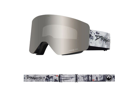 Dragon R1 OTG Snow Goggles Low Bridge 2024 Bushido / Lumalens Silver Ion + Lumalens Violet
