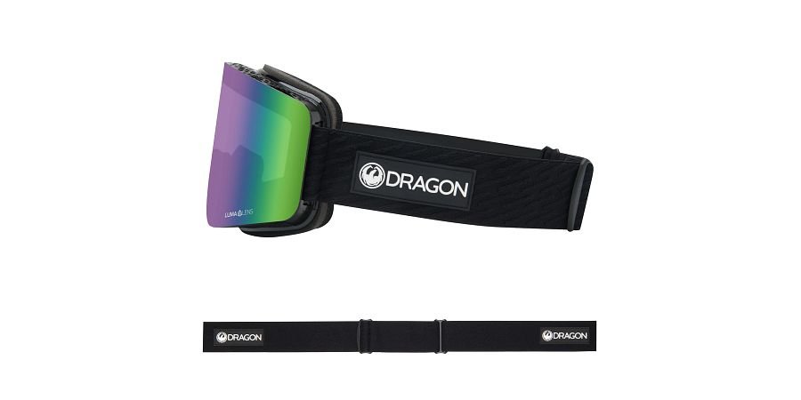 Dragon R1 OTG Snow Goggles Icon Green / Lumalens Green Ion + Lumalens Amber - Elevation107
