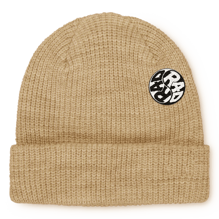 Rad Gloves Swirl Beanie Tan - Elevation107