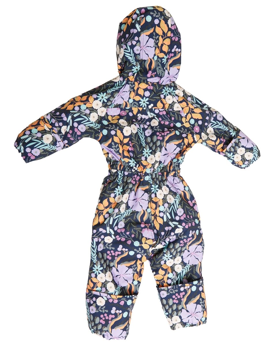 Rojo Infant Onesie Girls Mulberry Floral - Elevation107
