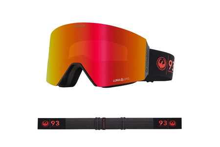 Dragon RVX MAG OTG Snow Goggles Low Bridge 30 Years / Lumalens Red Ion + Lumalens Light Rose - Elevation107