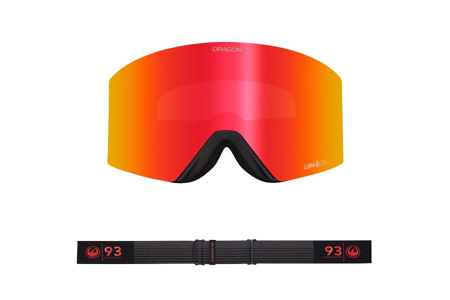 Dragon RVX MAG OTG Snow Goggles Low Bridge 30 Years / Lumalens Red Ion + Lumalens Light Rose - Elevation107