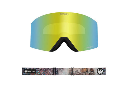 Dragon RVX MAG OTG Snow Goggles Low Bridge Brian Iguchi Sig / Lumalens Gold Ion + Lumalens Violet - Elevation107