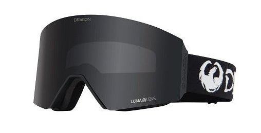 Dragon RVX MAG OTG Snow Goggles Classic Black / Lumalens Dark Smoke + Lumalens Light Rose - Elevation107