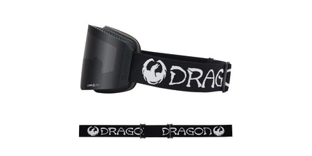 Dragon RVX MAG OTG Snow Goggles Classic Black / Lumalens Dark Smoke + Lumalens Light Rose - Elevation107