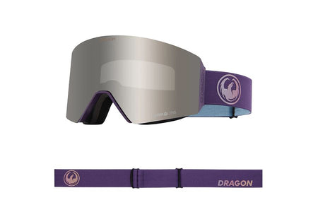 Dragon RVX MAG OTG Snow Goggles Deep Plum / Lumalens Silver Ion + Lumalens Violet - Elevation107