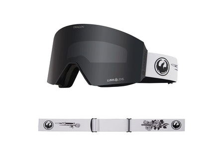 Dragon RVX MAG OTG Snow Goggles Low Bridge Jossi Wells Sig / Lumalens Dark Smoke + Lumalens Light Rose - Elevation107
