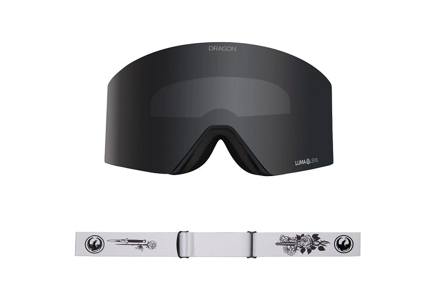 Dragon RVX MAG OTG Snow Goggles Low Bridge Jossi Wells Sig / Lumalens Dark Smoke + Lumalens Light Rose - Elevation107