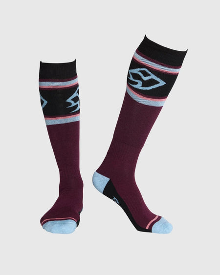 Rojo Retro Jo Socks 2026 Fig - Elevation107