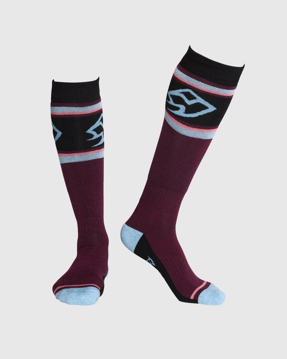 Rojo Retro Jo Socks 2026 Fig - Elevation107