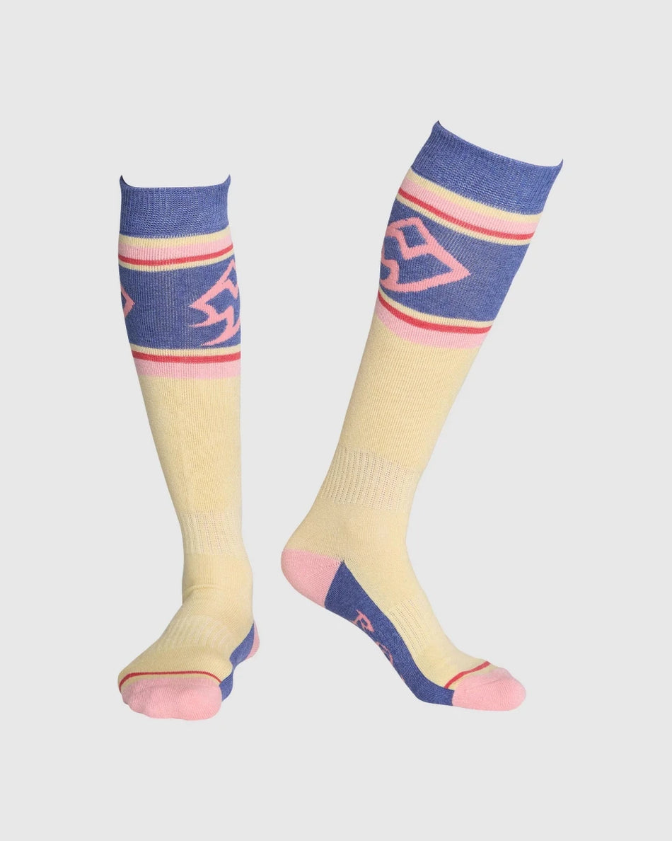 Rojo Retro Jo Socks 2026 Wax Yellow - Elevation107