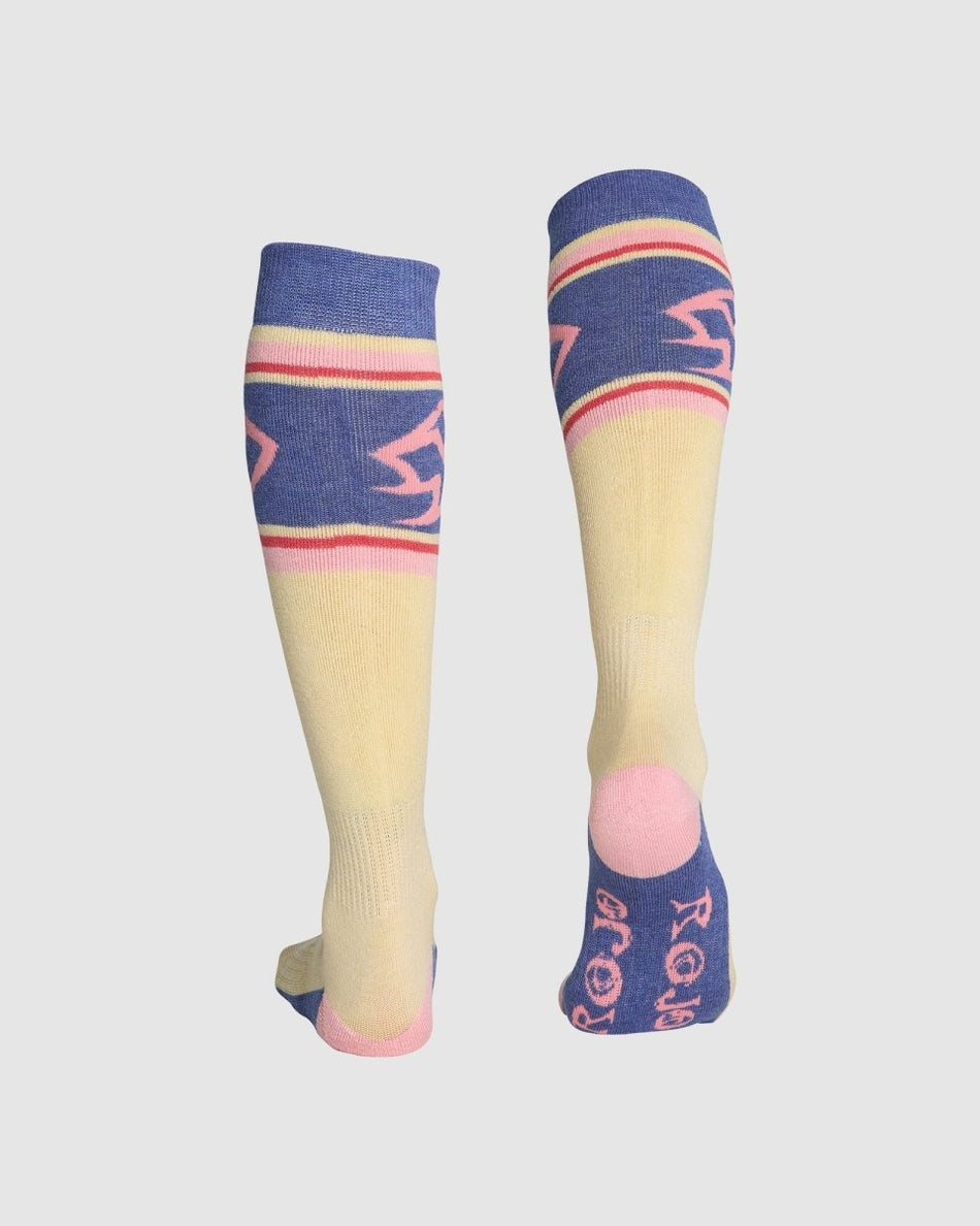 Rojo Retro Jo Socks 2026 Wax Yellow - Elevation107