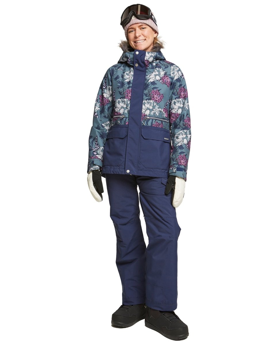 Rojo Wilder Jacket Womens Floral Anicamo Stormy Weather - Elevation107