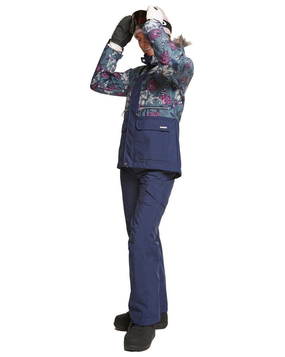 Rojo Wilder Jacket Womens Floral Anicamo Stormy Weather - Elevation107