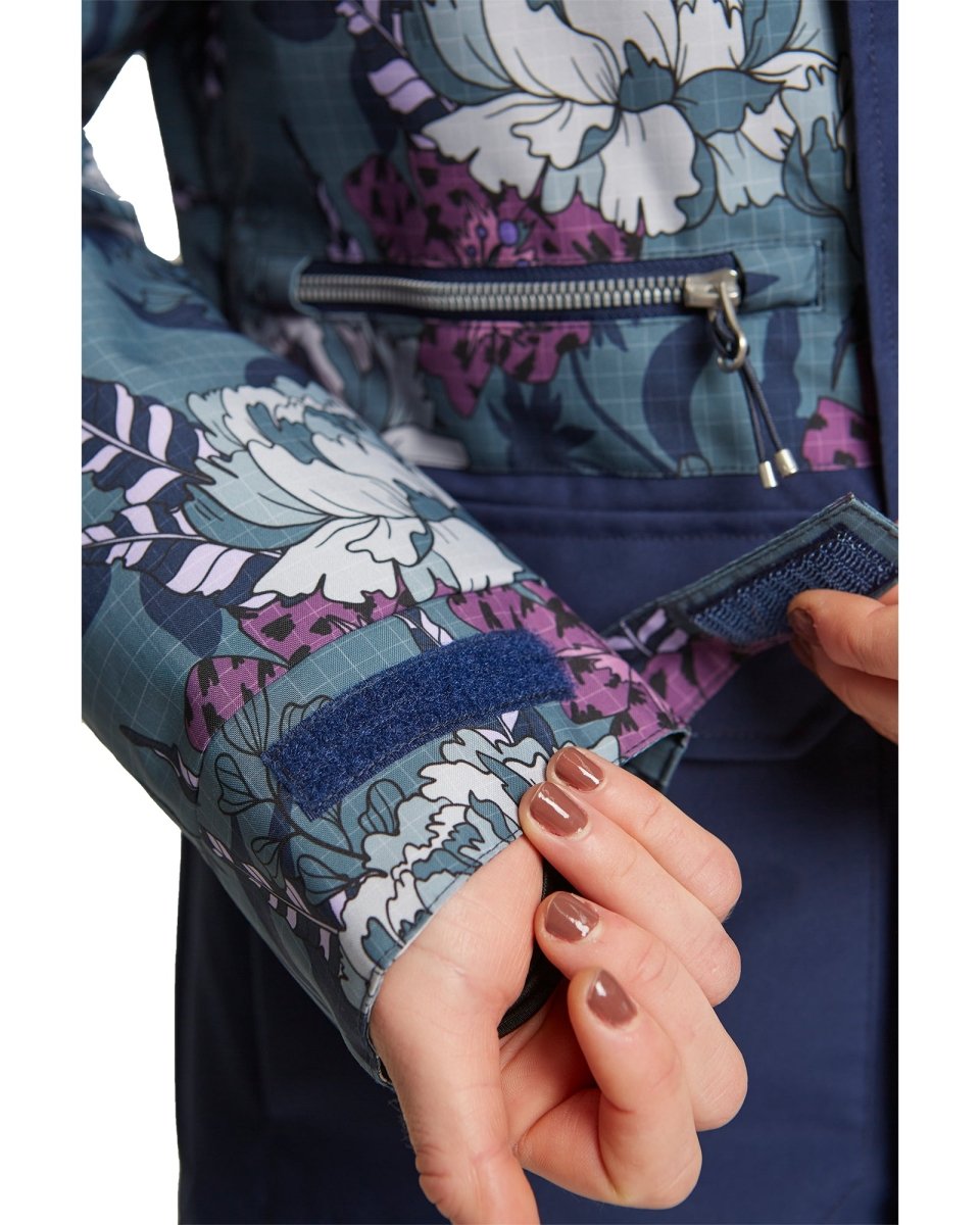 Rojo Wilder Jacket Womens Floral Anicamo Stormy Weather - Elevation107