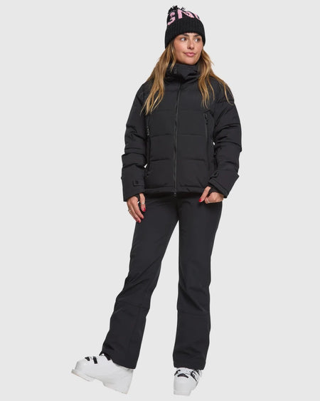 Rojo Chalet Crop Jacket Womens 2026 Black - Elevation107