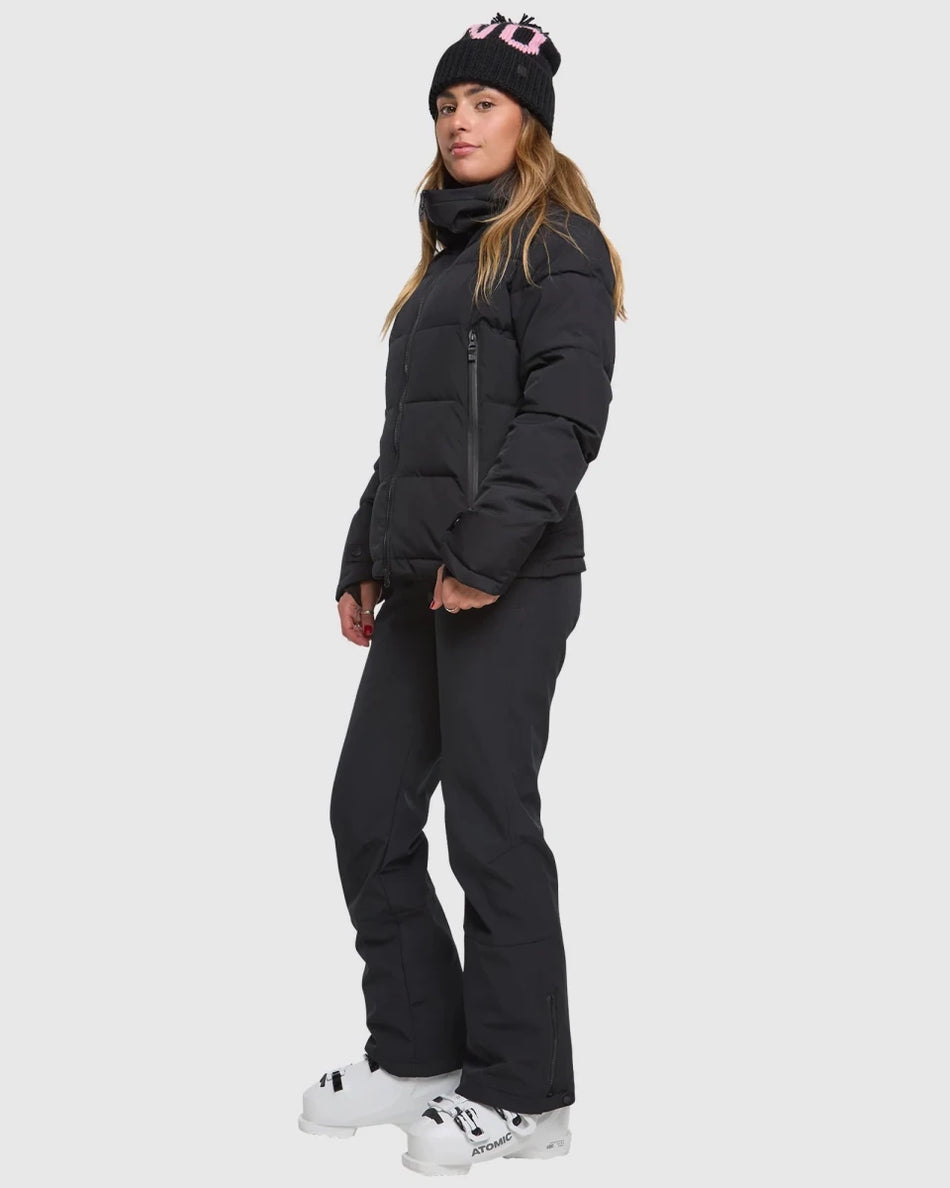 Rojo Chalet Crop Jacket Womens 2026 Black - Elevation107