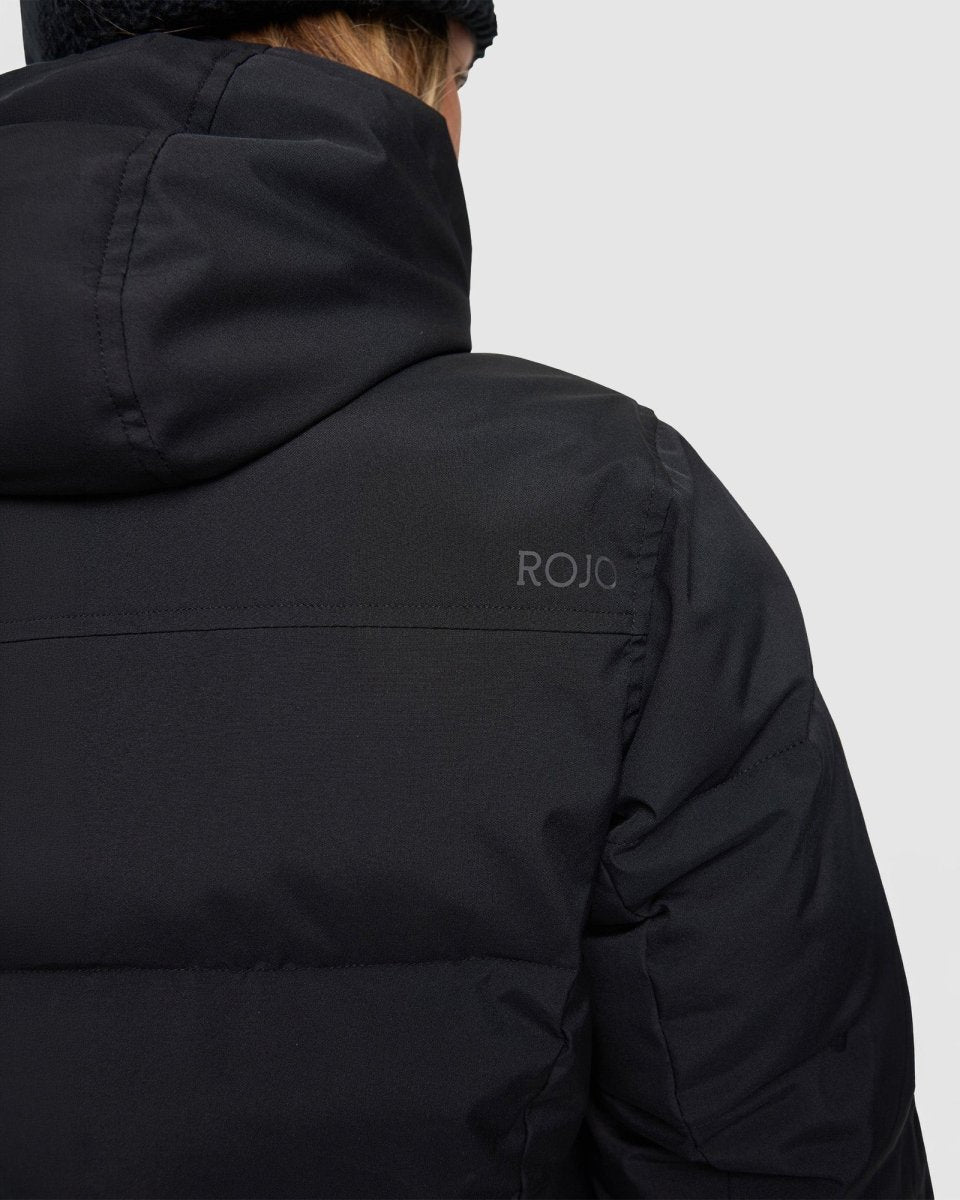 Rojo Chalet Crop Jacket Womens 2026 Black - Elevation107