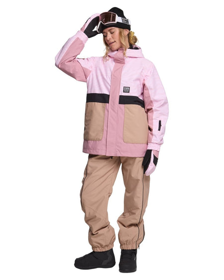 Rojo Retro Star Jacket Womens 2026 Zebralicious Pink a Boo - Elevation107