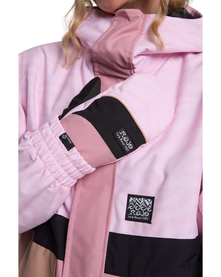 Rojo Retro Star Jacket Womens 2026 Zebralicious Pink a Boo - Elevation107