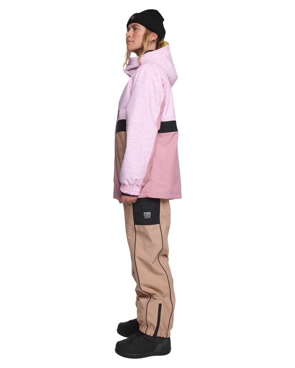 Rojo Retro Star Jacket Womens 2026 Zebralicious Pink a Boo - Elevation107