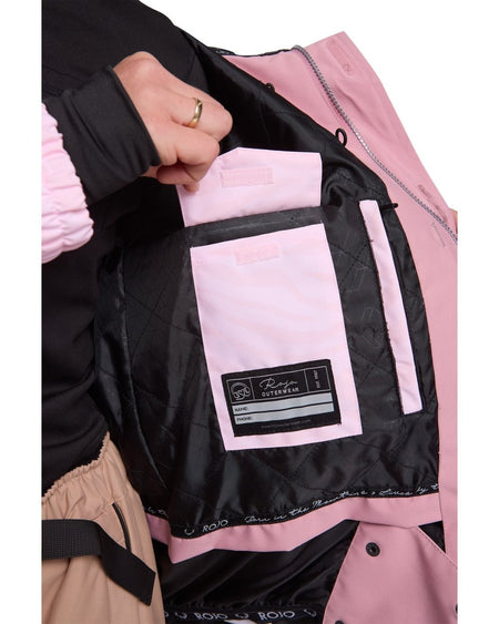 Rojo Retro Star Jacket Womens 2026 Zebralicious Pink a Boo - Elevation107
