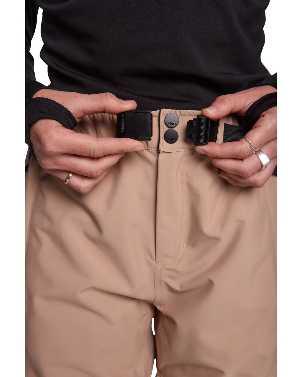 Rojo She Ripz Pants Womens 2026 Warm Taupe - Elevation107