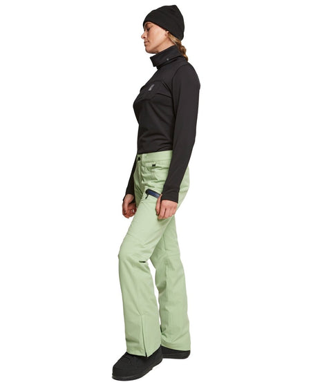 Rojo Snow Culure Pants Womens Quiet Green - Elevation107