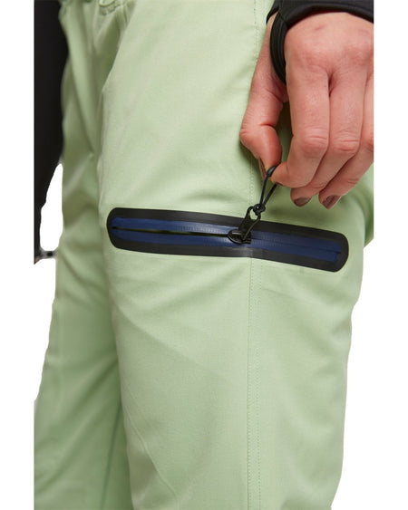 Rojo Snow Culure Pants Womens Quiet Green - Elevation107