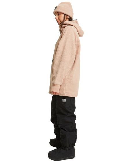 Rojo Shelby Sherpa Hoodie 2026 Warm Taupe - Elevation107