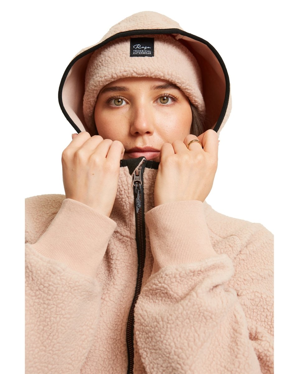 Rojo Shelby Sherpa Hoodie 2026 Warm Taupe - Elevation107