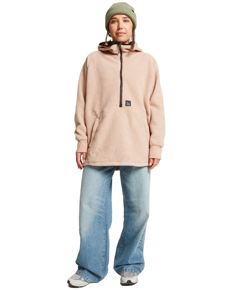 Rojo Shelby Sherpa Hoodie 2026 Warm Taupe - Elevation107