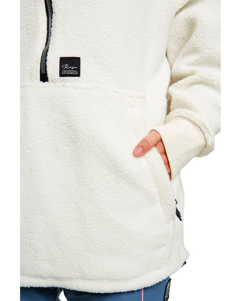 Rojo Shelby Sherpa Hoodie 2026 Whisper White - Elevation107