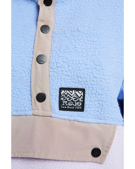 Rojo Supa Fleece Popover 2026 Hydrangea - Elevation107