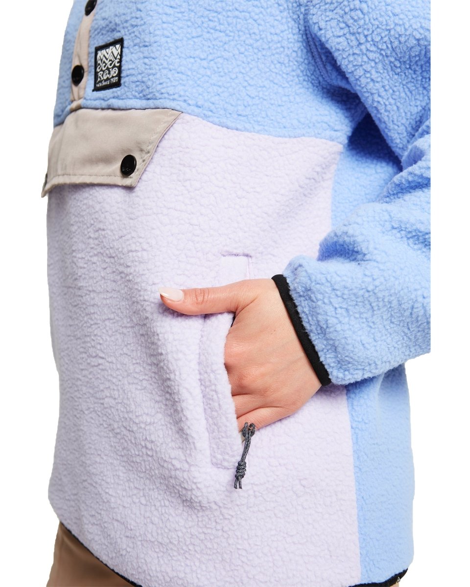 Rojo Supa Fleece Popover 2026 Hydrangea - Elevation107