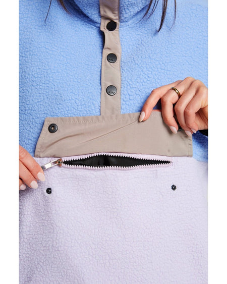 Rojo Supa Fleece Popover 2026 Hydrangea - Elevation107