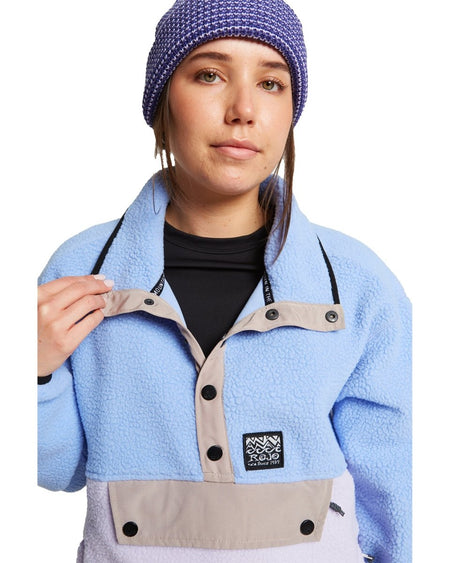 Rojo Supa Fleece Popover 2026 Hydrangea - Elevation107