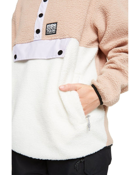 Rojo Supa Fleece Popover 2026 Warm Taupe - Elevation107