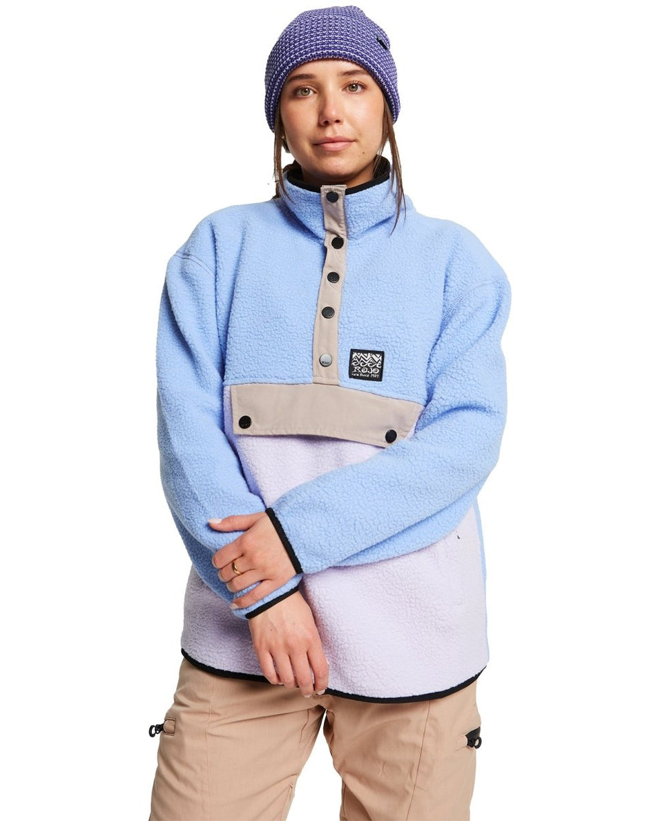 Rojo Supa Fleece Popover 2026 Hydrangea - Elevation107